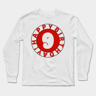 Happy 9th birthday Long Sleeve T-Shirt